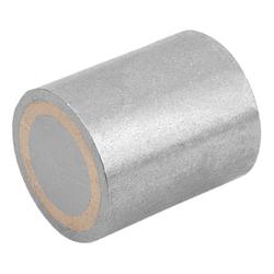 Aimant cylindrique en AlNiCo avec diamètre extérieur calibré (09060)