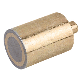 Aimant cylindrique à tenon en AlNiCo (09063)