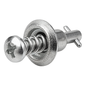 Verrous quart de tour, à empreinte cruciforme (05592-50)