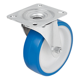 Roulette pivotante pour locaux sanitaires (95046)