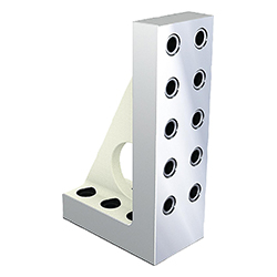 Équerres simples étroites en fonte grise avec trame modulaire (01245)