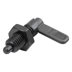 Doigts d'indexage verrouillables, Forme B, sans capuchon de verrouillage, avec écrou (03099-11)