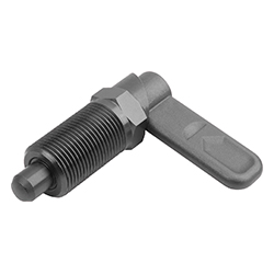 Doigt d’indexage verrouillable en acier avec pièce hexagonale, Forme A (03099-12)