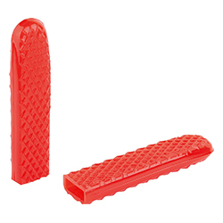 Poignées en plastique, rectangulaires avec support rectangulaire (05881-03)