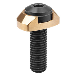 Vis de serrage avec bague de serrage pour vérin de bridage flexible, Forme B (04395-11)