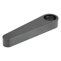 Bras de serrage pour vérin de bridage pivotant hydraulique, Forme B (04368-30)