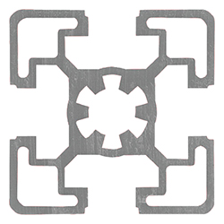 Profilés aluminium 45x45 Type B (10160)