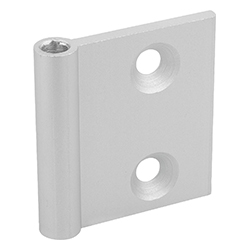 Demi-charnières en aluminium, internes (27869-05)