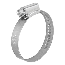 Colliers de serrage en inox (W4) DIN 3017-1 largeur de bande 9 mm et 12 mm (07850-01)