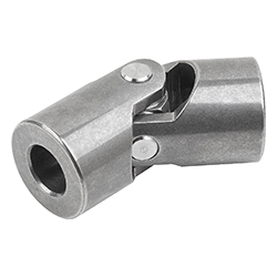 Joints de cardan en inox simples avec palier lisse similaire à DIN 808 (23403-01)