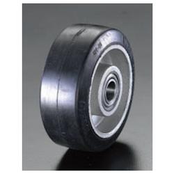 Roue à bandage en caoutchouc et jante en aluminium EA986M-140