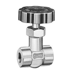 Valve d'arrêt à pointeau type fileté 0.98MPa laiton