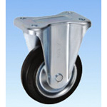 Roulette pour charges moyennes sur support, modèle K de taille 130-150mm