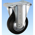 Roulette pour charges moyennes sur support, modèle K, taille 100 mm