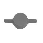 Bouton de coulisse (noir type T)