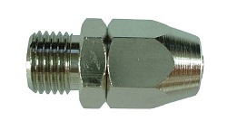 Pièce de raccordement pour flexible en uréthane (type à filetage extérieur)
