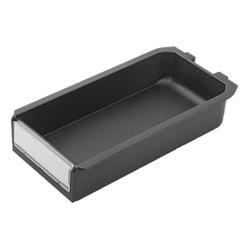 Bacs à clipser en plastique antistatiques pour profils de montage (K1629)