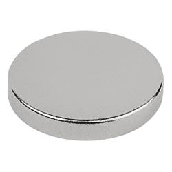 Aimants bruts NdFeB, forme de disque (K1404)