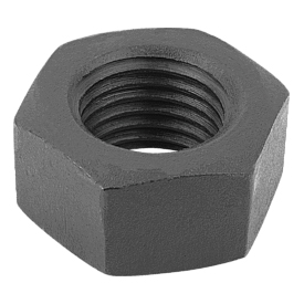 Écrous hexagonaux DIN 934/DIN EN ISO 4032/DIN EN 24032, acier (K1145)