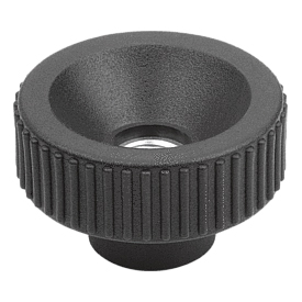Écrous moletés en plastique (K1472)