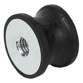 Tampons en caoutchouc, type CT conique (K0570)