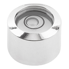 Niveaux Bullseye dans cadre rond, forme A (K1155)