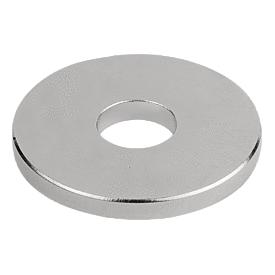 Aimants bruts, forme B avec trou, disque NdFeB, forme (K1405)