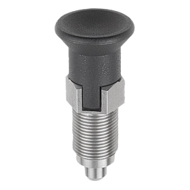 Poussoirs d’indexation - Premium avec broche cylindrique, forme C (K0736)