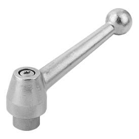 Leviers de serrage, acier inoxydable, filetage intérieur (K0121)