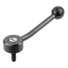 Leviers de tension, plats, filetage extérieur, 15° (K0114)