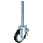 Pour les roulettes à verrouillage complet pour échafaud 515SA Diamètre de roue 125-200mm