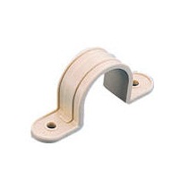 Matériaux accessoires de tuyauterie de climatiseur, sellette double (pour tuyaux de purge)