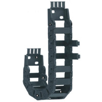 Chaîne porte-câbles de type à ouverture et fermeture à séparation interne, moyen modèle (E2 Mini), type B15i