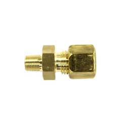 Raccord et vanne de gaine en cuivre, type B-1, connecteur de raccord de type mordant pour gaine en cuivre (mâle)