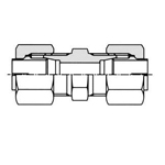 Raccord non évasé pour raccord antivibration, tuyau en acier de type NE - raccord union