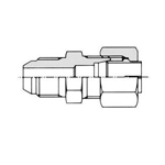 Raccord de type mordant type NE résistant aux vibrations pour tuyau en acier, raccord union de connexion de flexible