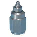 Buse à 2 fluides à pulvérisation fine avec petite quantité injectée en forme de cône plein, série BIMK (modèle avec pressurisation des liquides)