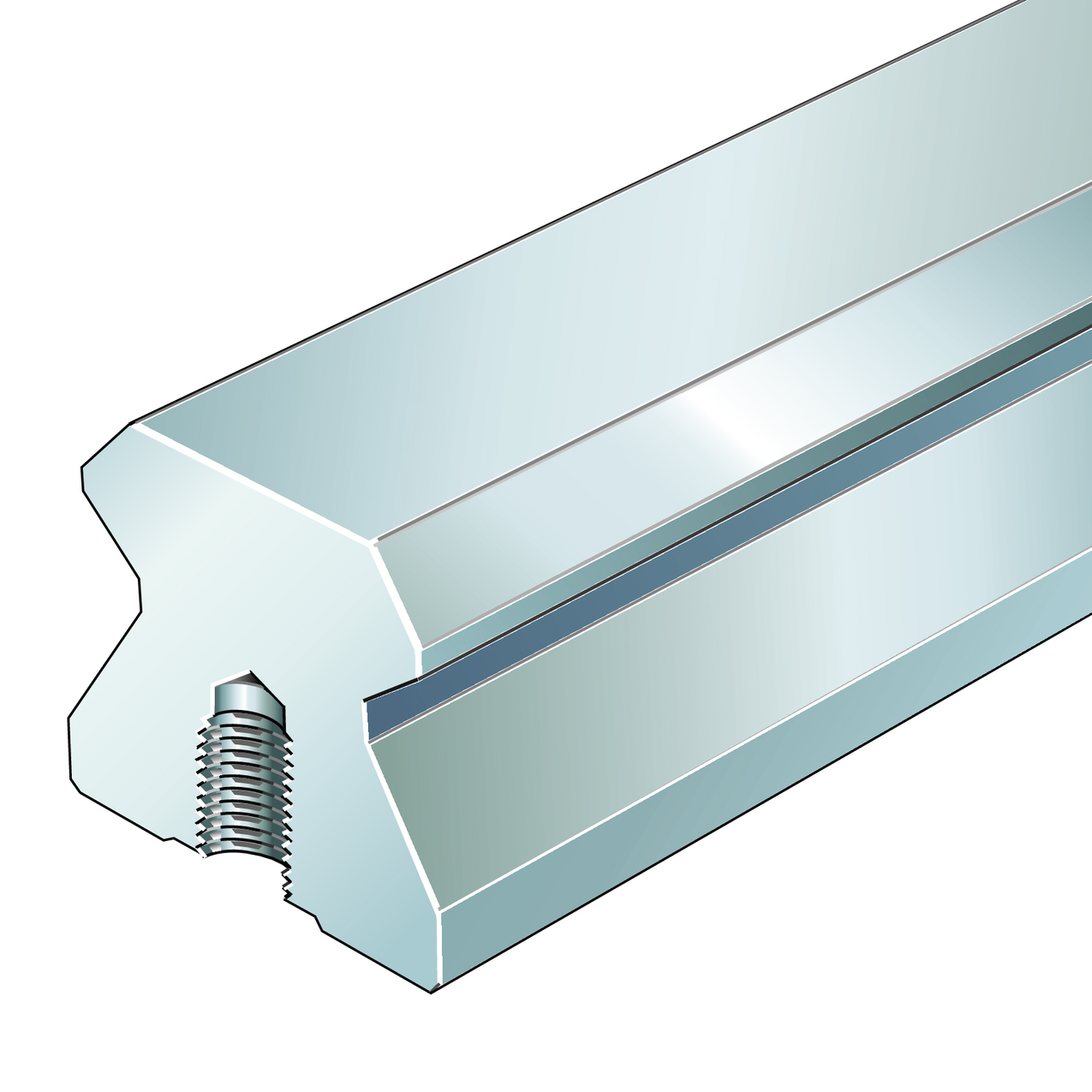 Rails de guidage, TSX..-E-U Series