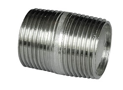 Raccord à vis pour tuyaux (acier inoxydable)