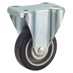 Roulette de chariot à traction modèle TR-AWK, modèle métallique à cœur en aluminium avec raccord métallique de fixation