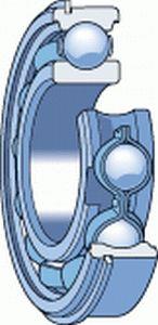 Roulements rigides à billes à une rangée SKF avec rainure annulaire dans la bague extérieure, type ouvert