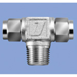 T de raccordement en acier inoxydable JUNRON
