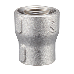 Raccord à douille à diamètre différent en acier inoxydable - Fileté