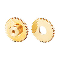 Engrenages droits / module 0,5 / laiton / S50B-B