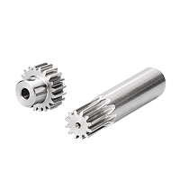 Engrenages droits en acier inoxydable module 0,8