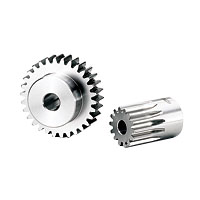 Engrenages droits en acier inoxydable module 1,5
