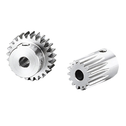 Engrenages droits en acier inoxydable module 1,0