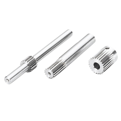 Engrenages droits en acier inoxydable module 0,5