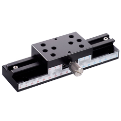 Platine de positionnement à glissière en queue d'aronde, série XMA, type allongé fin