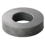 Aimant en ferrite anisotrope, type bague